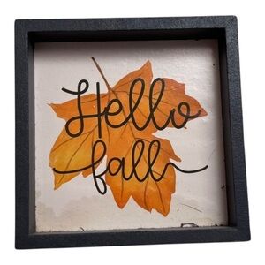Autumn Leaf Wall Art Decor